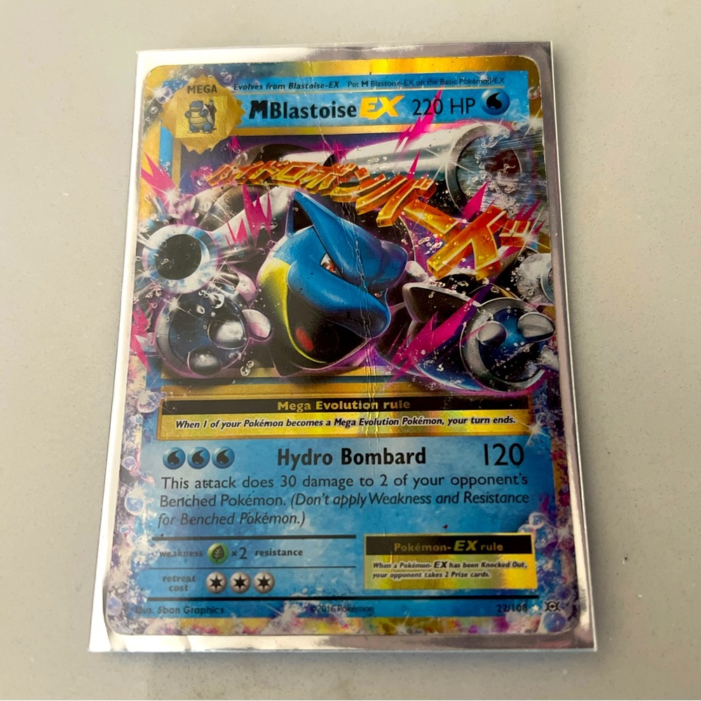 Pokémon card Hydro Bombard